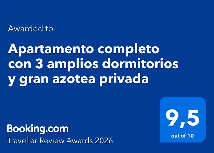 Apartment Completo Con 3 Amplios Y Gran Azotea Privada *